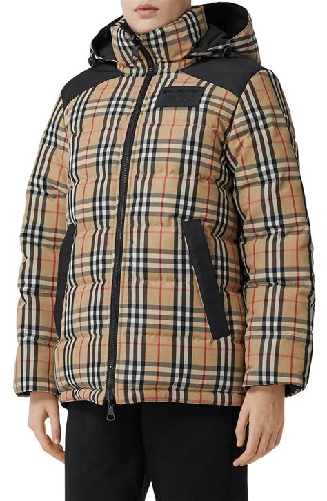 burberry puffer womens|burberry reversible puffer.